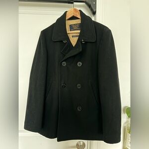 J. Crew Bayswater Wool Peacoat w/ Thinsulate
